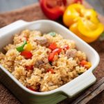 Fried rice recipe with vegetables